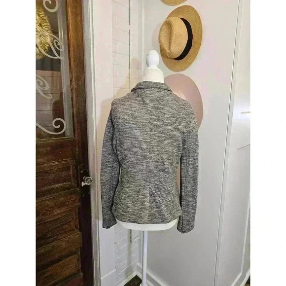 41 Hawthorn Women's Size L Gray 100% Cotton Blazer - Picture 2 of 8